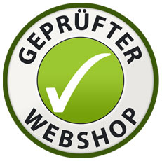 Shopsiegel geprüfter Webshop