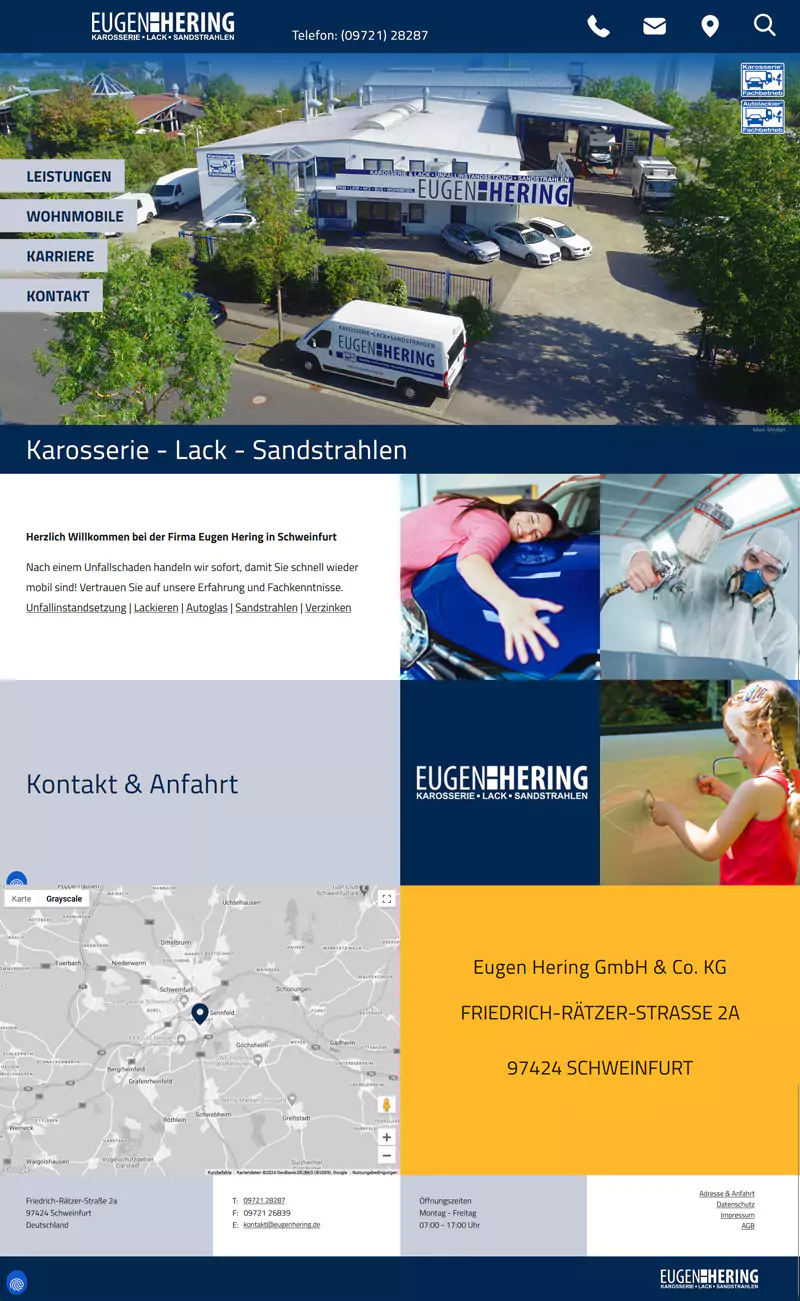 Werbeagentur Gerolzhofen Webseite erstellen